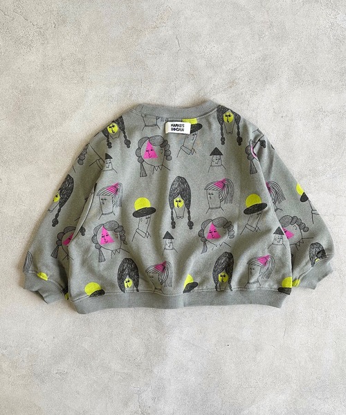 HOGAN RANCH WEAR（ホーガンランチウエア）の「ソウガラトレーナー（80～130cm）（スウェット・キッズ・イエロー/ネイビー/ブラック/グリーン/オフホワイト/グレー・80/90/95/100/110/120/130）」の22枚目の写真