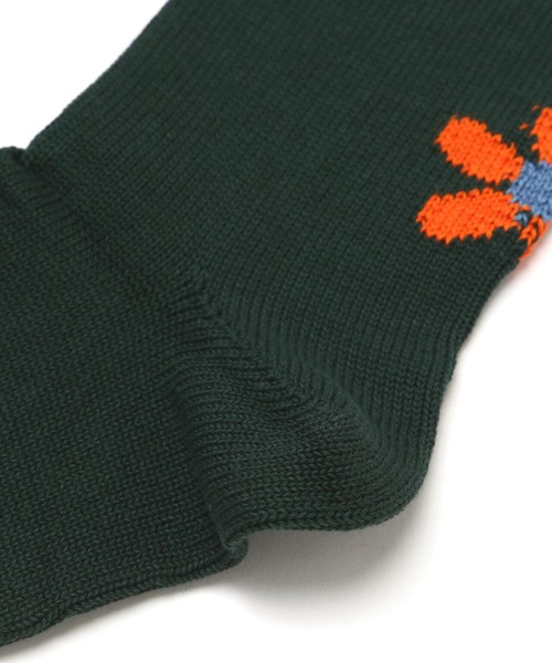 ROYAL FLASH（ロイヤルフラッシュ）の「ROSTER SOX／ロースターソックス/DE LA by X SOX（ソックス/靴下・メンズ・ネイビー/モスグリーン・1/2）」の10枚目の写真
