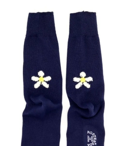 ROYAL FLASH（ロイヤルフラッシュ）の「ROSTER SOX／ロースターソックス/DE LA by X SOX（ソックス/靴下・メンズ・ネイビー/モスグリーン・1/2）」の3枚目の写真