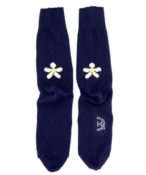 ROYAL FLASH（ロイヤルフラッシュ）の「ROSTER SOX／ロースターソックス/DE LA by X SOX（ソックス/靴下・メンズ・ネイビー/モスグリーン・1/2）」の7枚目の写真