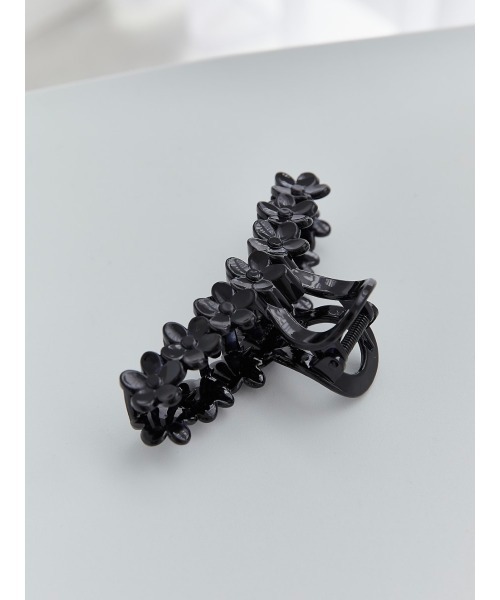 amel（エイメル）の「フラワーヘアクリップ（バレッタ/ヘアクリップ・レディース・ブラック・FREE）」の2枚目の写真