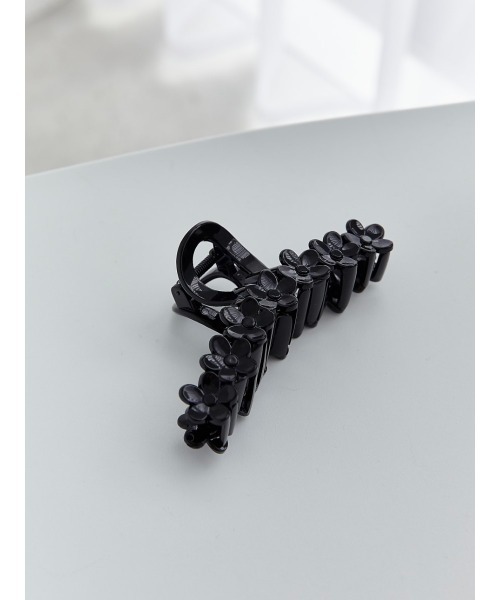 amel（エイメル）の「フラワーヘアクリップ（バレッタ/ヘアクリップ・レディース・ブラック・FREE）」の5枚目の写真