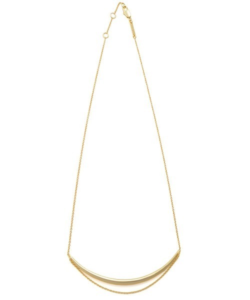 Mila Owen（ミラオーウェン）の「チェーンステックカーブネックレス（ネックレス・レディース・ゴールド/シルバー・FREE）」の6枚目の写真