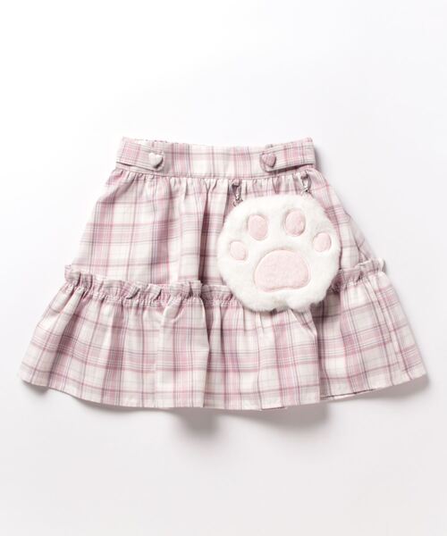 Ank Rouge ふわふわにくきゅうスカパン 片開きスピンドルブラウス ふわふわにくきゅうスカパン - Ank Rouge(アンクルージュ)の