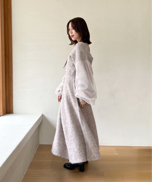 Olu.（オルドット）の「パフチュールセットアップ（セットアップ・レディース・ピンク/モカ・FREE）」の20枚目の写真