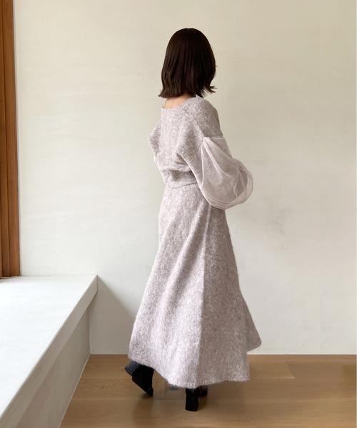 Olu.（オルドット）の「パフチュールセットアップ（セットアップ・レディース・ピンク/モカ・FREE）」の21枚目の写真