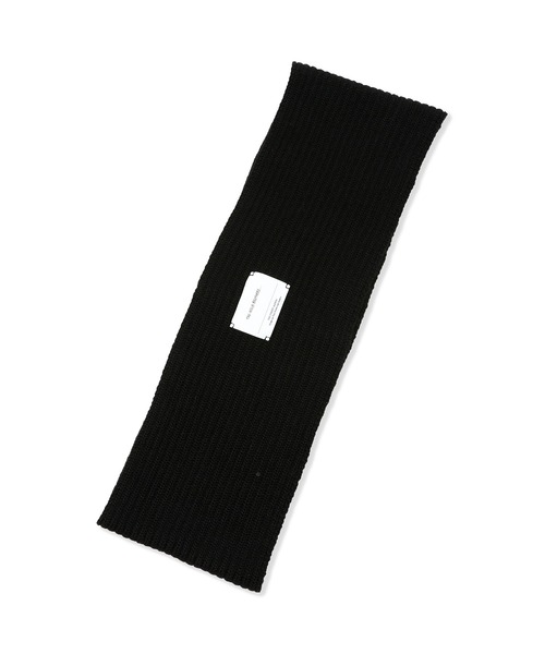 THE INOUE BROTHERS（ザイノウエブラザーズ）の「【別注】THE INOUE BROTHERS Snood Baby Alpaca TIB23-AL1121FG（ストール/ショール・メンズ・ブラック・ONE SIZE）」の8枚目の写真