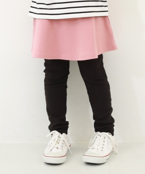 devirock（デビロック）の「【両側ポケット付き】ストレッチコットン 10分丈 無地スカッツ（スカート・キッズ・その他3/その他5/その他1/その他4/その他7/その他2/その他6/その他9/その他8/その他10/その他11/その他13/その他12・120cm/80ｃｍ/110cm/140cm/90cm/100cm/160cm/130cm/150cm）」の4枚目の写真