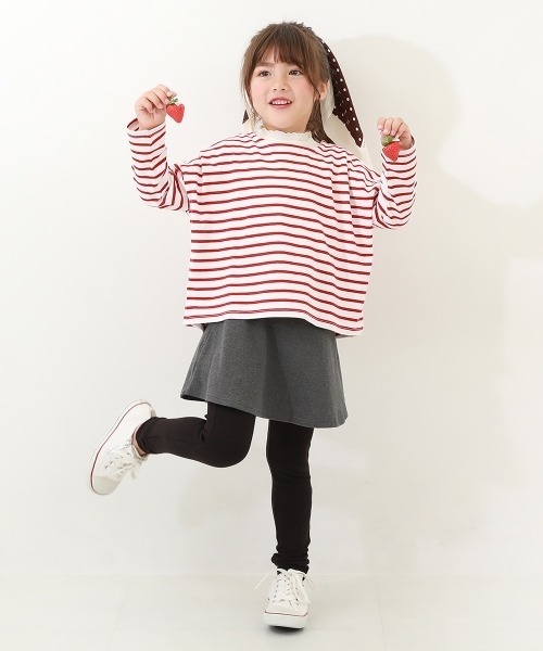 devirock（デビロック）の「【両側ポケット付き】ストレッチコットン 10分丈 無地スカッツ（スカート・キッズ・その他3/その他5/その他1/その他4/その他7/その他2/その他6/その他9/その他8/その他10/その他11/その他13/その他12・120cm/80ｃｍ/110cm/140cm/90cm/100cm/160cm/130cm/150cm）」の15枚目の写真