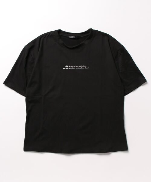 B.I.D.（ビーアイディー）の「【Bz】 [IZU] シンプルメッセージTシャツ（Tシャツ/カットソー・レディース・ホワイト/オレンジ/ブラック・FREE）」の5枚目の写真