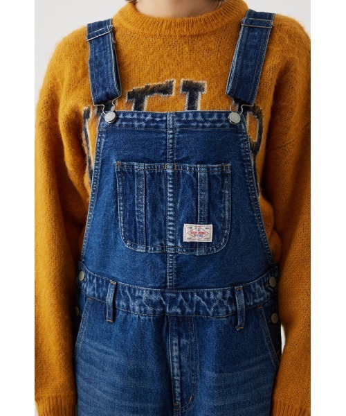 RODEO CROWNS WIDE BOWL（ロデオクラウンズワイドボウル）の「バックリボンサロペット（つなぎ/オールインワン・レディース・ブラック/ブルー・SMALL/MEDIUM）」の10枚目の写真