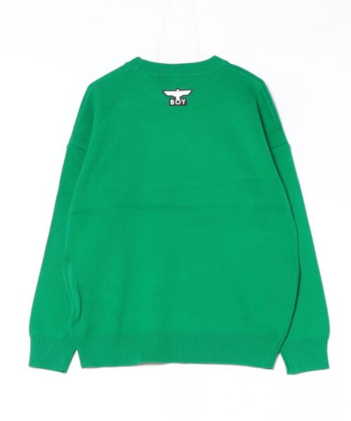 BOY LONDON(ボーイロンドン)の「【BOY LONDON】LOGO KNIT PULLOVER(ニット/セーター・メンズ・グリーン・M/L/S)」の17枚目の写真