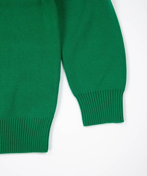 BOY LONDON(ボーイロンドン)の「【BOY LONDON】LOGO KNIT PULLOVER(ニット/セーター・メンズ・グリーン・M/L/S)」の5枚目の写真