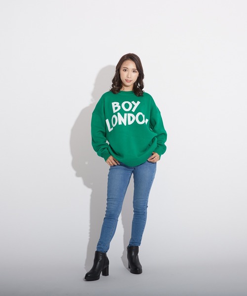 BOY LONDON(ボーイロンドン)の「【BOY LONDON】LOGO KNIT PULLOVER(ニット/セーター・メンズ・グリーン・M/L/S)」の15枚目の写真