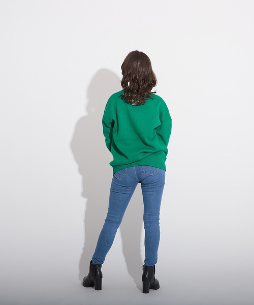 BOY LONDON(ボーイロンドン)の「【BOY LONDON】LOGO KNIT PULLOVER(ニット/セーター・メンズ・グリーン・M/L/S)」の16枚目の写真
