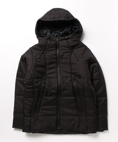 STYLEBLOCK(スタイルブロック)の「デュスポ中綿止水ZIPブルゾン(ダウンジャケット/コート・メンズ・レッド/チャコール/ネイビー/ブラック/カーキ/ベージュ・L/M)」の10枚目の写真