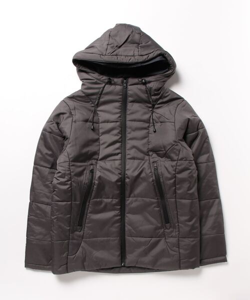 STYLEBLOCK(スタイルブロック)の「デュスポ中綿止水ZIPブルゾン(ダウンジャケット/コート・メンズ・レッド/チャコール/ネイビー/ブラック/カーキ/ベージュ・L/M)」の11枚目の写真