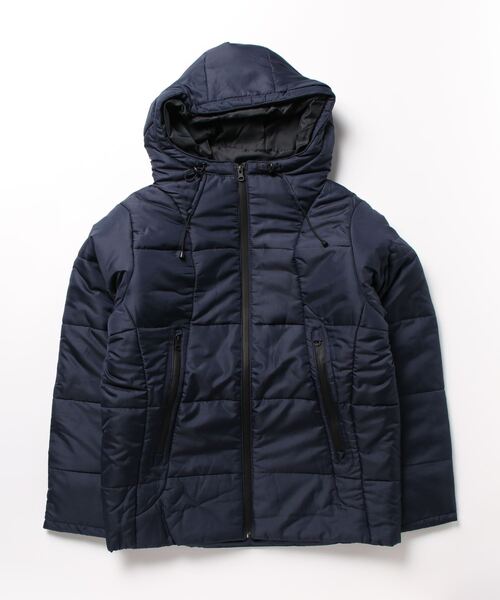 STYLEBLOCK(スタイルブロック)の「デュスポ中綿止水ZIPブルゾン(ダウンジャケット/コート・メンズ・レッド/チャコール/ネイビー/ブラック/カーキ/ベージュ・L/M)」の14枚目の写真