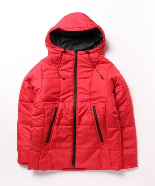 STYLEBLOCK(スタイルブロック)の「デュスポ中綿止水ZIPブルゾン(ダウンジャケット/コート・メンズ・レッド/チャコール/ネイビー/ブラック/カーキ/ベージュ・L/M)」の12枚目の写真