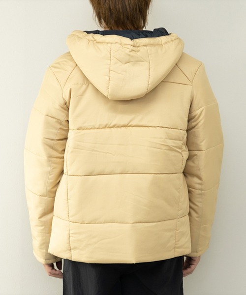 STYLEBLOCK(スタイルブロック)の「デュスポ中綿止水ZIPブルゾン(ダウンジャケット/コート・メンズ・レッド/チャコール/ネイビー/ブラック/カーキ/ベージュ・L/M)」の15枚目の写真