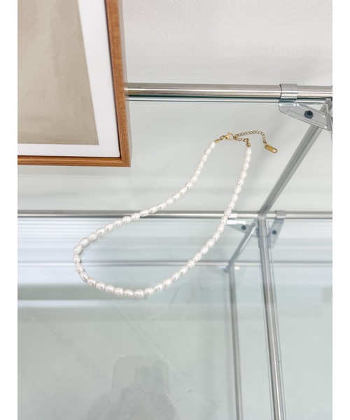 JUMELLE（ジュメロ）の「【淡水パール使用】Pearl necklace（ネックレス・レディース・ホワイト・FREE）」の7枚目の写真
