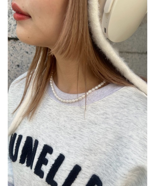 JUMELLE（ジュメロ）の「【淡水パール使用】Pearl necklace（ネックレス・レディース・ホワイト・FREE）」の3枚目の写真