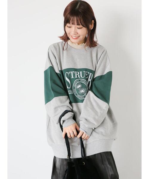 ehka sopo（エヘカソポ）の「ラメフレア袖カットソー（Tシャツ/カットソー・レディース・ベージュ/ブラック/ピンク/オフホワイト・F）」の13枚目の写真