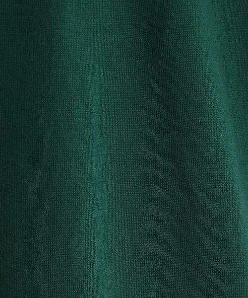 INDIVI(インディヴィ)の「◆【日本製/ウール混/洗える】オーバーサイズニット(ニット/セーター・レディース・ライトベージュ/ブラック/グレー系4/ダークグリーン/ブルー/レッド系1・38/05/34/13/15 )」の16枚目の写真