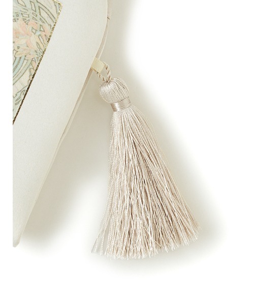 gelato pique（ジェラートピケ）の「【ミュシャ】ミラー（手鏡/メイクミラー・レディース・ピンク/アイボリー・FREE）」の5枚目の写真