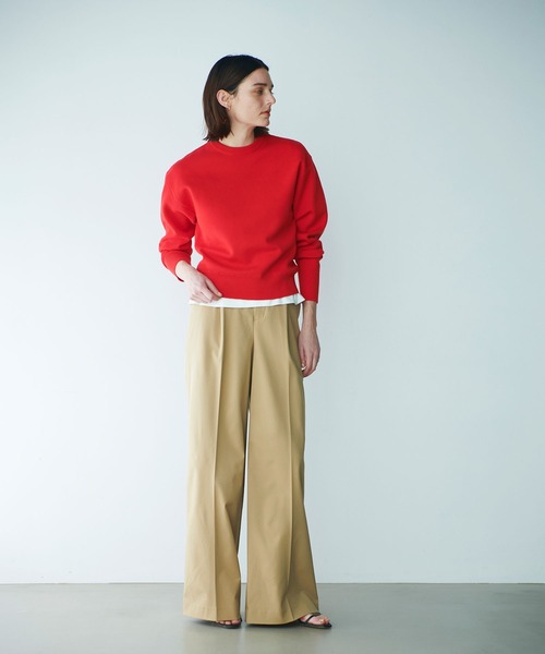 N.O.R.C(ノーク)の「ワイドストレートパンツ(その他パンツ・レディース・ベージュ/ネイビー・M/S)」の20枚目の写真