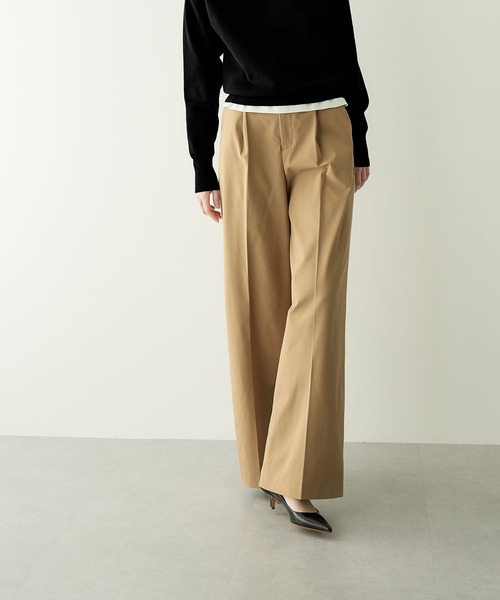 N.O.R.C(ノーク)の「ワイドストレートパンツ(その他パンツ・レディース・ベージュ/ネイビー・M/S)」の18枚目の写真