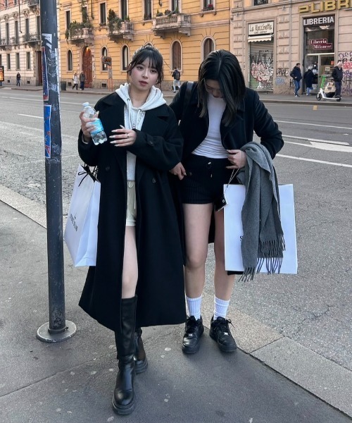 AINA - チャーム付きニットパンツ GOSSIP CLUB made in INTER