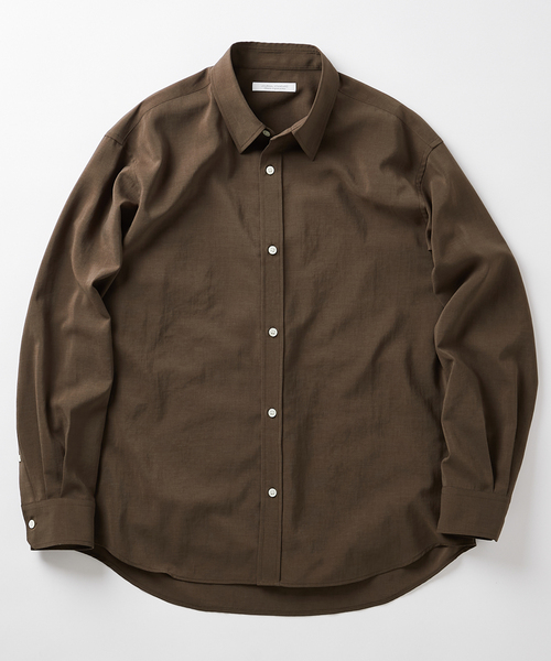 JOURNAL STANDARD(ジャーナルスタンダード)の「”吸水速乾 / 接触冷感” EVALET LIGHT レギュラーカラーシャツ(シャツ/ブラウス・メンズ・アイボリー/ブラック系その他/ブラウン系その他/コバルトブルー・SMALL/MEDIUM/LARGE)」の3枚目の写真