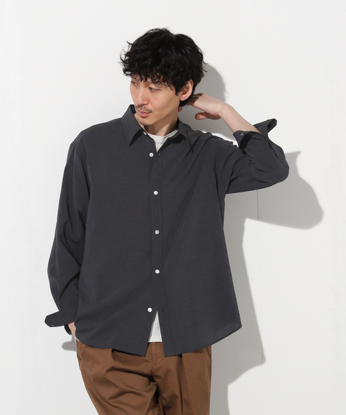 JOURNAL STANDARD(ジャーナルスタンダード)の「”吸水速乾 / 接触冷感” EVALET LIGHT レギュラーカラーシャツ(シャツ/ブラウス・メンズ・アイボリー/ブラック系その他/ブラウン系その他/コバルトブルー・SMALL/MEDIUM/LARGE)」の11枚目の写真