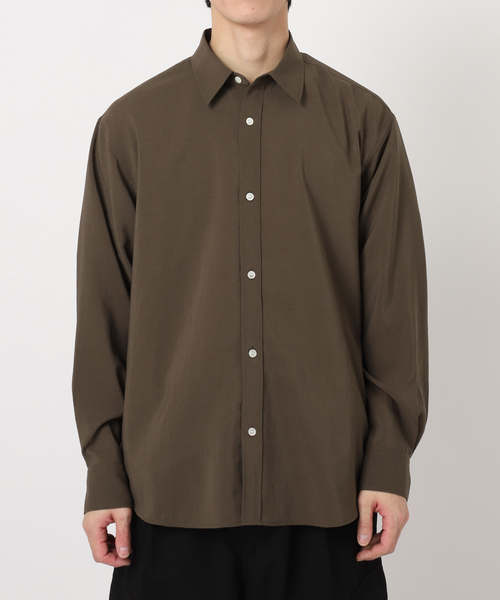 JOURNAL STANDARD(ジャーナルスタンダード)の「”吸水速乾 / 接触冷感” EVALET LIGHT レギュラーカラーシャツ(シャツ/ブラウス・メンズ・アイボリー/ブラック系その他/ブラウン系その他/コバルトブルー・SMALL/MEDIUM/LARGE)」の9枚目の写真