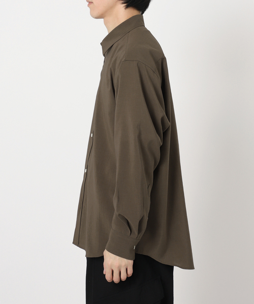 JOURNAL STANDARD(ジャーナルスタンダード)の「”吸水速乾 / 接触冷感” EVALET LIGHT レギュラーカラーシャツ(シャツ/ブラウス・メンズ・アイボリー/ブラック系その他/ブラウン系その他/コバルトブルー・SMALL/MEDIUM/LARGE)」の6枚目の写真