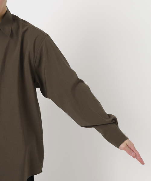 JOURNAL STANDARD(ジャーナルスタンダード)の「”吸水速乾 / 接触冷感” EVALET LIGHT レギュラーカラーシャツ(シャツ/ブラウス・メンズ・アイボリー/ブラック系その他/ブラウン系その他/コバルトブルー・SMALL/MEDIUM/LARGE)」の15枚目の写真