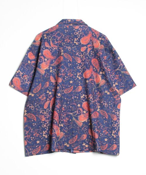 Student Apathy（スチューデントアパシー）の「studentapathy paisley shirts（シャツ/ブラウス・メンズ・ネイビー/サックスブルー・LARGE/MEDIUM）」の3枚目の写真