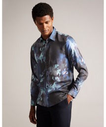 Ted Baker（テッドベーカー）の「RENMO 長袖 アブストラクト フローラル プリント シャツ（シャツ/ブラウス）」