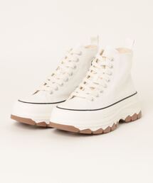 clear | キャンバス地ハイカットスニーカー≪2024SS新作≫(スニーカー)