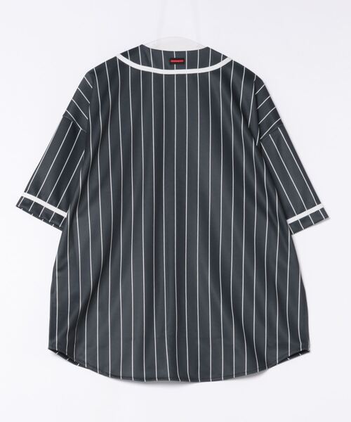 FUBU( フブ)の「FUBU Stripe Baseball Shirts(その他トップス・メンズ・ネイビー/ブラック/ホワイト・M/L)」の4枚目の写真