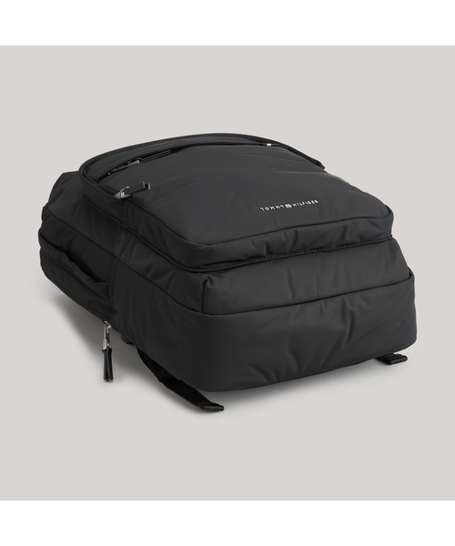 TOMMY HILFIGER（トミーヒルフィガー）の「【OCEANS掲載】スクエアバックパック（バックパック/リュック・メンズ・ブラック・FREE）」の5枚目の写真