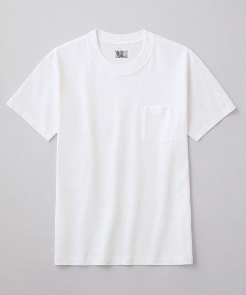 BODY WILD（ボディーワイルド）の「BODY WILD/ボディワイルド ヘビーウェイト Tシャツ ポケット付き（Tシャツ/カットソー・メンズ・ホワイト/ネイビー/ブラック・MEDIUM/LARGE/X-LARGE）」の2枚目の写真