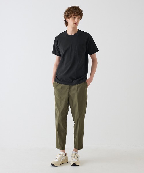 BODY WILD（ボディーワイルド）の「BODY WILD/ボディワイルド ヘビーウェイト Tシャツ ポケット付き（Tシャツ/カットソー・メンズ・ホワイト/ネイビー/ブラック・MEDIUM/LARGE/X-LARGE）」の8枚目の写真