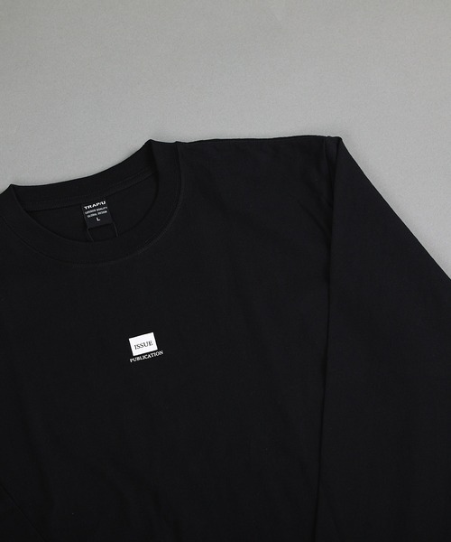 VIBGYOR(ヴィブジョー)の「ヘヴィウェイト天竺 プリント 長袖 クルーネック(Tシャツ/カットソー・メンズ・ホワイト/ブラック/ミント・MEDIUM/LARGE)」の6枚目の写真