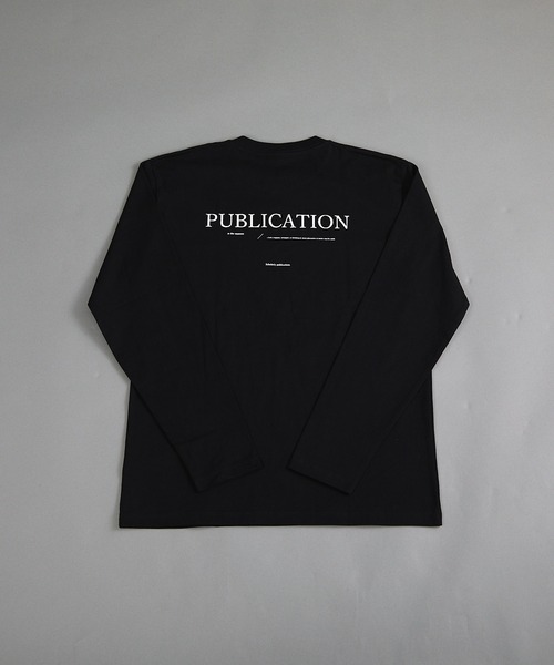 VIBGYOR(ヴィブジョー)の「ヘヴィウェイト天竺 プリント 長袖 クルーネック(Tシャツ/カットソー・メンズ・ホワイト/ブラック/ミント・MEDIUM/LARGE)」の8枚目の写真
