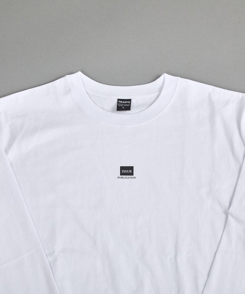 VIBGYOR(ヴィブジョー)の「ヘヴィウェイト天竺 プリント 長袖 クルーネック(Tシャツ/カットソー・メンズ・ホワイト/ブラック/ミント・MEDIUM/LARGE)」の9枚目の写真