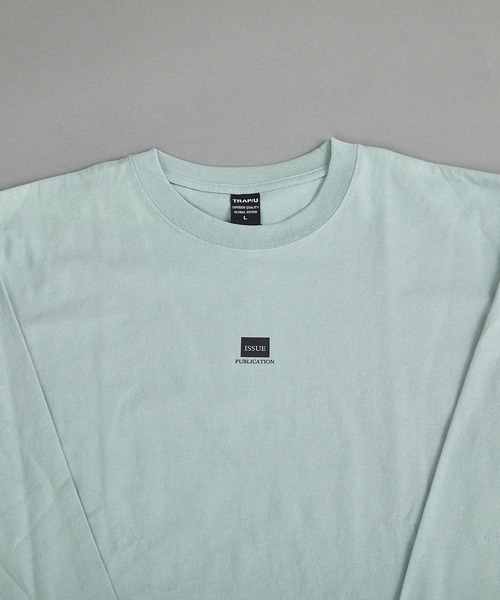 VIBGYOR(ヴィブジョー)の「ヘヴィウェイト天竺 プリント 長袖 クルーネック(Tシャツ/カットソー・メンズ・ホワイト/ブラック/ミント・MEDIUM/LARGE)」の11枚目の写真