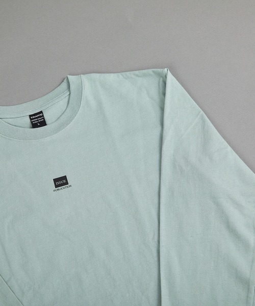 VIBGYOR(ヴィブジョー)の「ヘヴィウェイト天竺 プリント 長袖 クルーネック(Tシャツ/カットソー・メンズ・ホワイト/ブラック/ミント・MEDIUM/LARGE)」の12枚目の写真