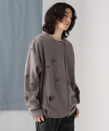 HARE | ピグメントダメージスウェット(HARE)(スウェット)